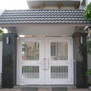 Mái cổng lớp ngói chất lượng cao