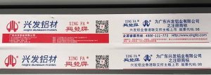 Thanh nhôm Xingfa chính hãng có đầy đủ thông tin sản phẩm và mã code để bạn dễ dàng kiểm tra
