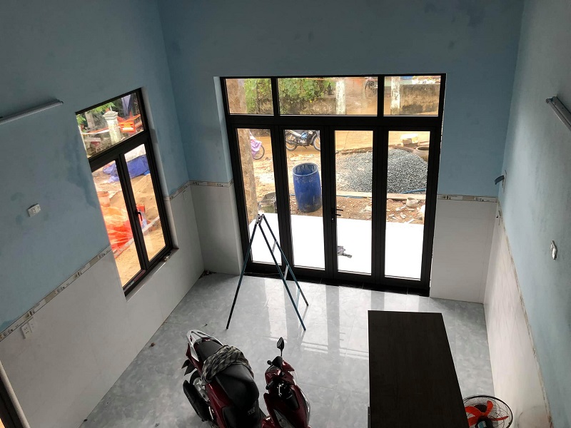 Cửa nhôm xingfa chú tuấn Tịnh Kỳ