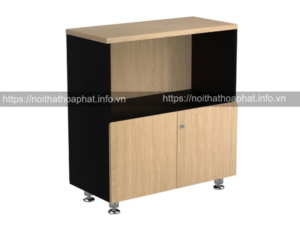  Tủ hồ sơ gỗ kiểu thấp dành cho cá nhân thiết kế đơn giản