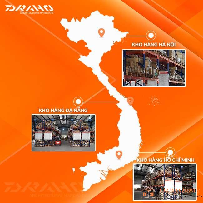 Thương hiệu dòng phụ kiện Draho đã có văn phòng và kho tại Việt Nam