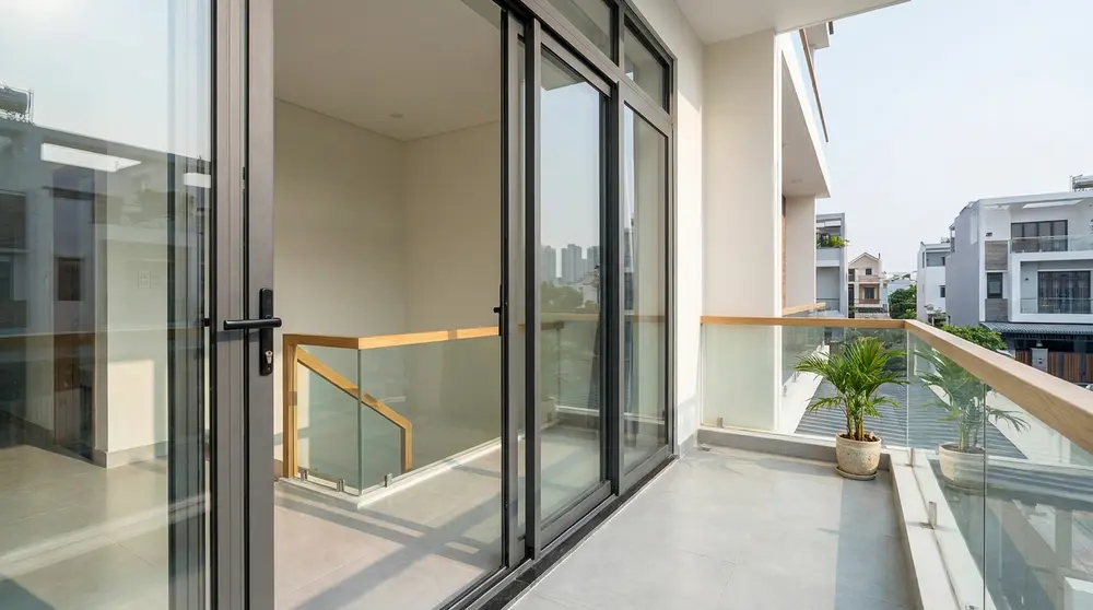 Cửa nhôm kính & Cầu thang Anh Khang Quận 12, TPHCM