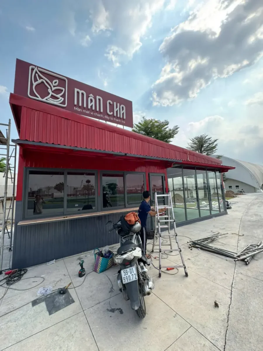 Cửa nhôm kính, Vách ngăn nhôm kính Mân Cha Quận 11, TPHCM