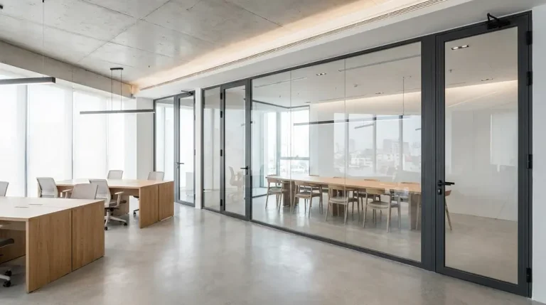 Vách kính & Cửa lùa nhôm Tập đoàn Nam Phát Quận 10, TPHCM