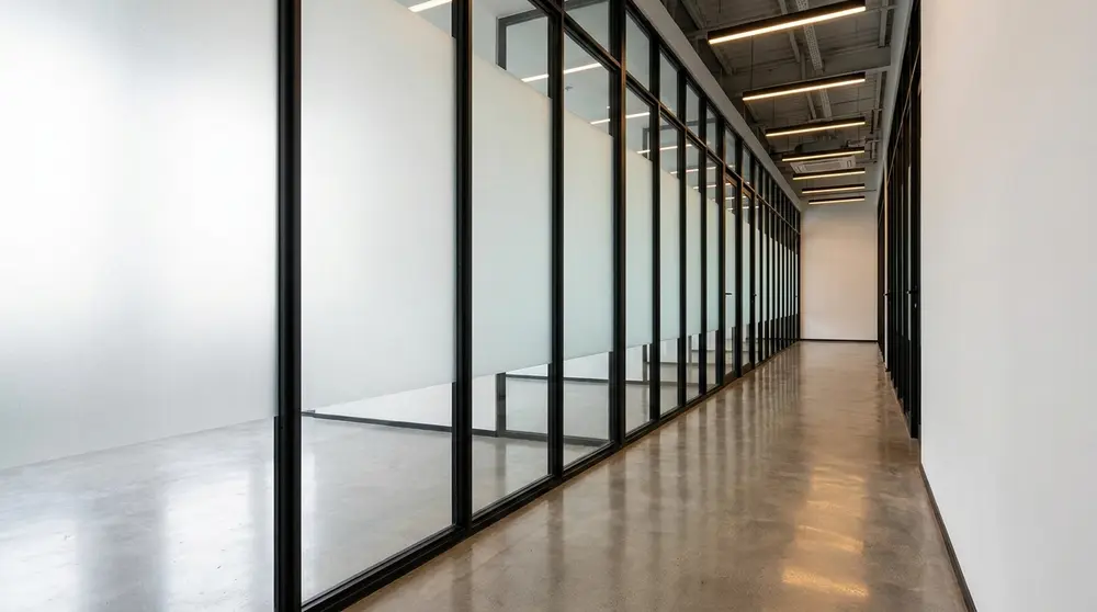 Vách ngăn nhôm kính Quán Cafe The Local Bình Thạnh, TPHCM